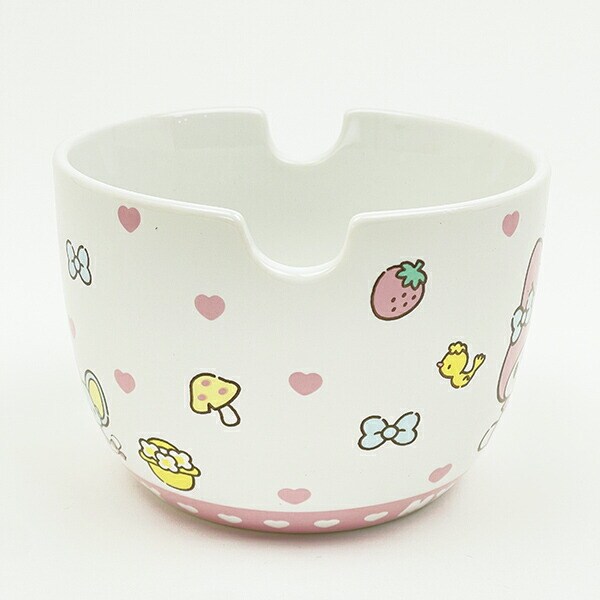 サンリオ マイメロディ 陶器製ボウル箸セット いつもいっしょのお友だちシリーズ Sanrio