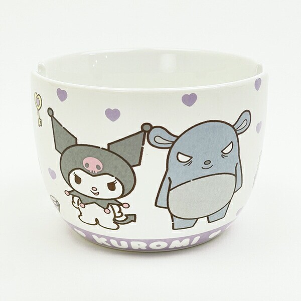 サンリオ クロミ 陶器製ボウル箸セット いつもいっしょのお友だちシリーズ Sanrio