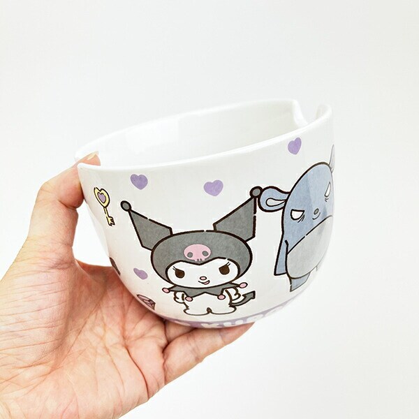 サンリオ クロミ 陶器製ボウル箸セット いつもいっしょのお友だちシリーズ Sanrio