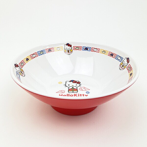サンリオ ハローキティ メラミンラーメン鉢 お皿 食器 Sanrio