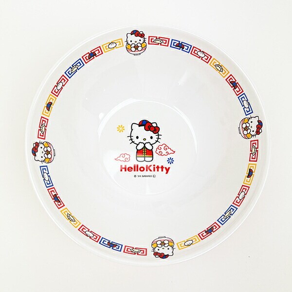 サンリオ ハローキティ メラミンラーメン鉢 お皿 食器 Sanrio