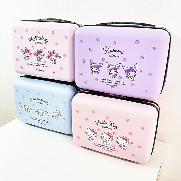 サンリオ シナモロール ハードキャリーオンケース ミニトランク トラベル シナモン Sanrio