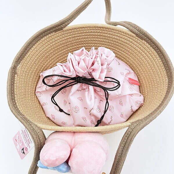 サンリオ マイメロディ ぬいぐるみ付かご風バッグ かごバッグ Sanrio