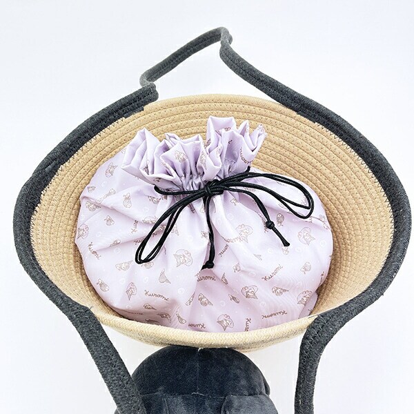 サンリオ クロミ ぬいぐるみ付かご風バッグ かごバッグ Sanrio