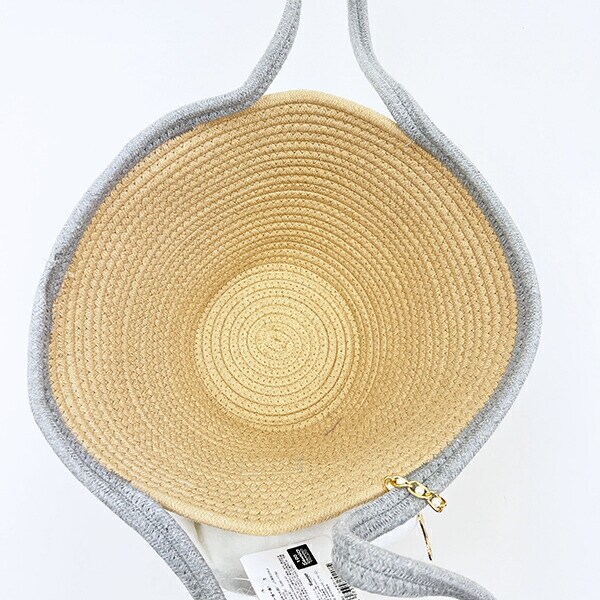 サンリオ シナモロール ぬいぐるみ付かご風バッグ かごバッグ シナモン Sanrio