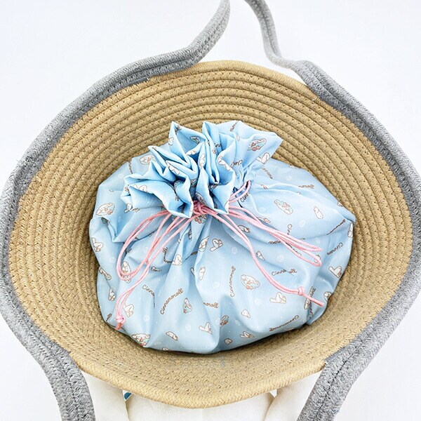 サンリオ シナモロール ぬいぐるみ付かご風バッグ かごバッグ シナモン Sanrio