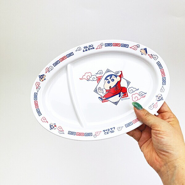 クレヨンしんちゃん メラミンギョーザ皿 お皿 食器