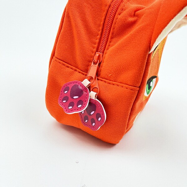 ディズニー ズートピア ニック スエット素材ダイカットバッグ オレンジ  Disney