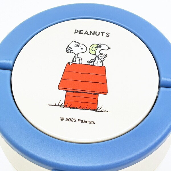 スヌーピー 折りたたみハンドル付保温丼ジャー お弁当 ランチ用品 SNOOPY