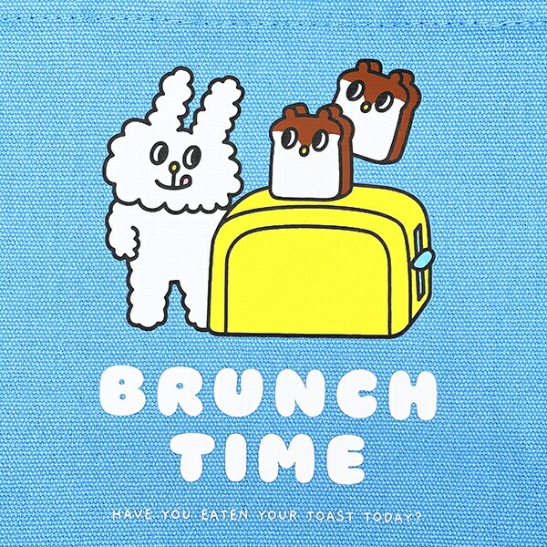 バニーコンビニ 帆布ランチトートバッグ 日本製