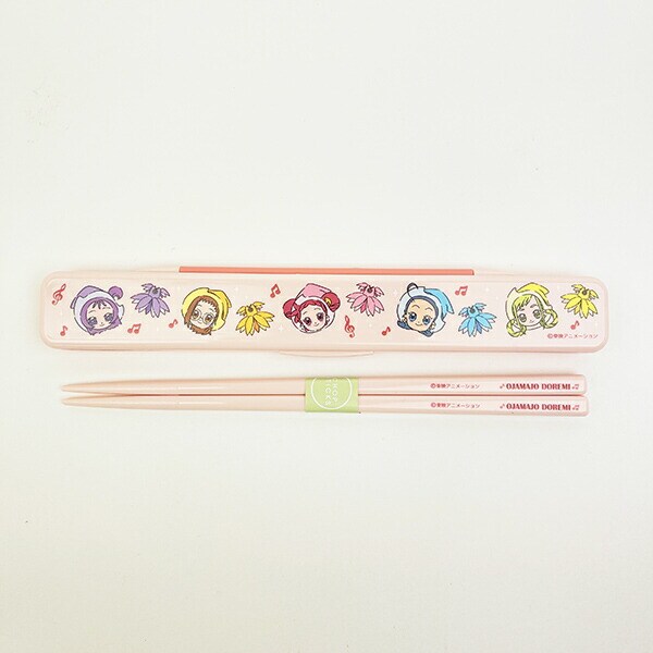 おジャ魔女どれみ 抗菌 食洗機対応 音の鳴らない 箸・箸箱セット ランチ 日本製