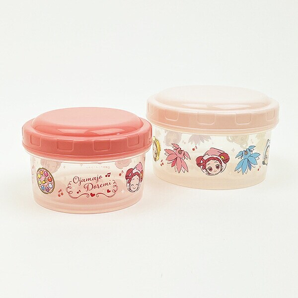 おジャ魔女どれみ 抗菌 ラウンド型 フードコンテナ(S/M) ランチ 日本製