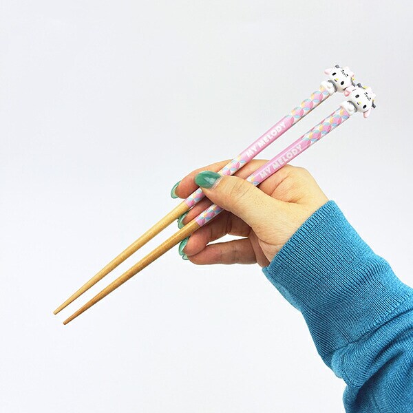 サンリオ マイメロディ 『丑』 マスコット付き 箸・箸置き 干支シリーズ Sanrio