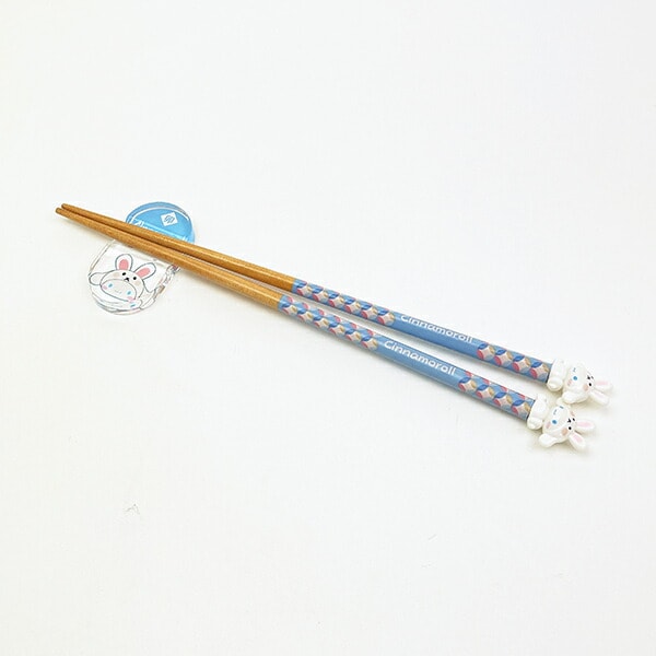 サンリオ シナモロール 『卯』 マスコット付き 箸・箸置き 干支シリーズ シナモン Sanrio