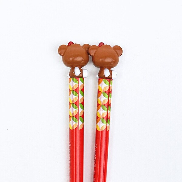 サンリオ ハローキティ 『申』 マスコット付き 箸・箸置き 干支シリーズ Sanrio