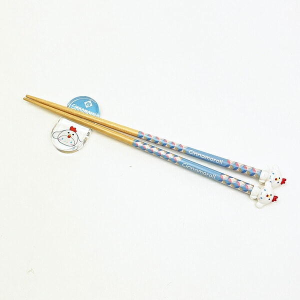 サンリオ シナモロール 『酉』 マスコット付き 箸・箸置き 干支シリーズ シナモン Sanrio