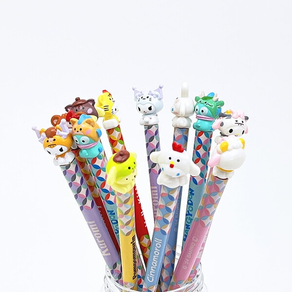 サンリオ ポムポムプリン 『亥』 マスコット付き 箸・箸置き 干支シリーズ Sanrio