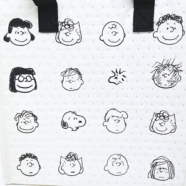 スヌーピー 不織布保冷ランチトートバッグ SNOOPY