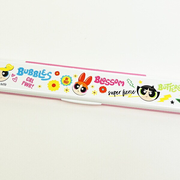 パワーパフガールズ 抗菌食洗機対応 音が鳴らない箸・箸箱セット ランチ パワパフ 日本製