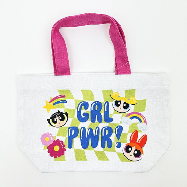 パワーパフガールズ 帆布ランチバッグ  パワパフ