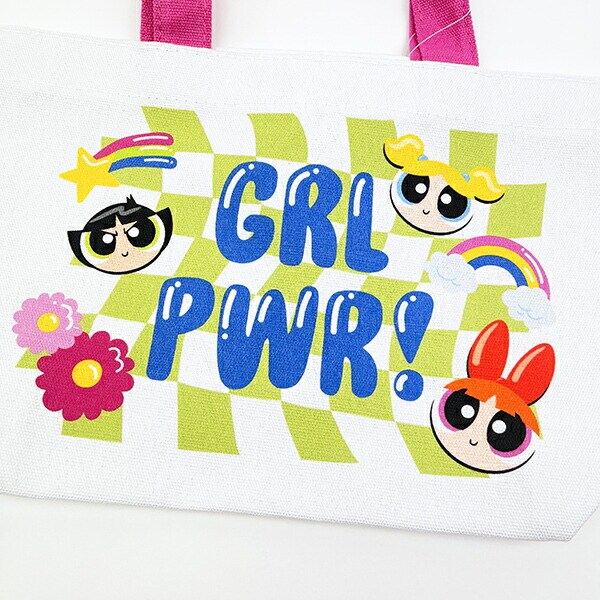 パワーパフガールズ 帆布ランチバッグ  パワパフ