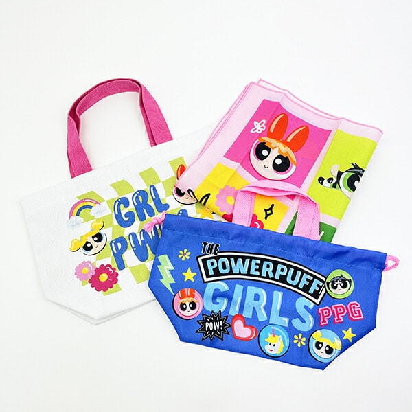 パワーパフガールズ 帆布ランチバッグ  パワパフ