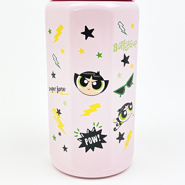 パワーパフガールズ 八角形ステンレスボトル 水筒 ランチ パワパフ