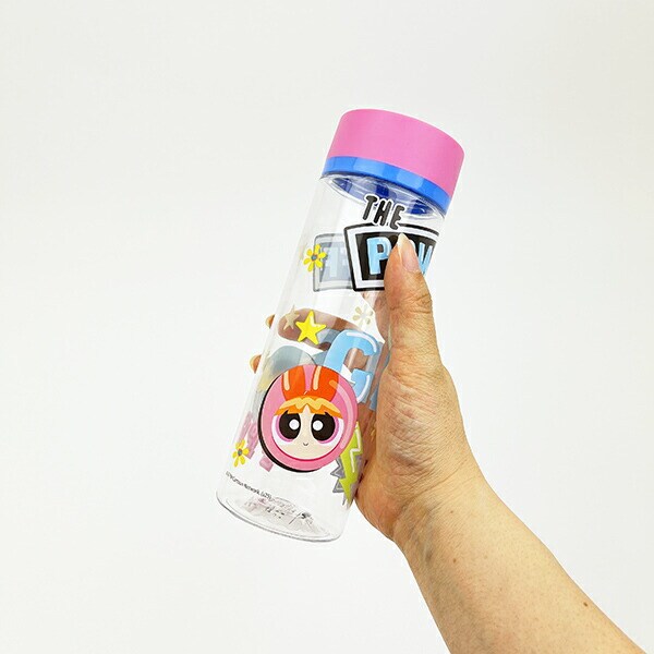 パワーパフガールズ シンプルデザインブローボトル 水筒 ランチ パワパフ
