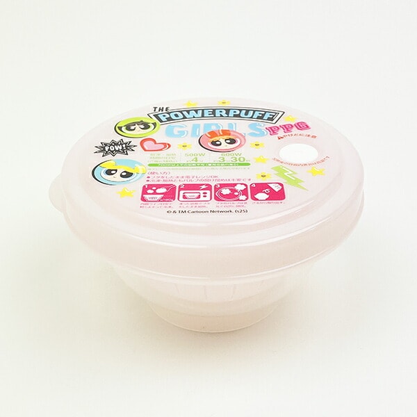 パワーパフガールズ 薄肉ごはん冷凍保存容器(S) ランチ パワパフ 日本製
