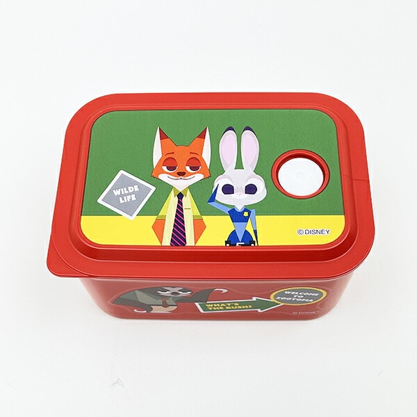 ディズニー ズートピア 行楽ランチケース(S) レッド ランチ 日本製 Disney