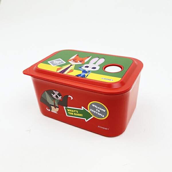 ディズニー ズートピア 行楽ランチケース(S) レッド ランチ 日本製 Disney
