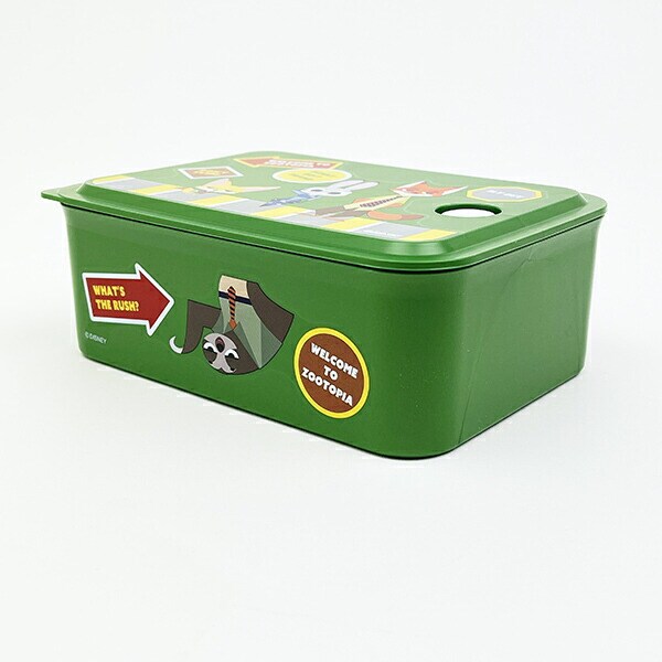 ディズニー ズートピア 行楽ランチケース(M) グリーン ランチ 日本製 Disney