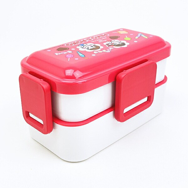 ペコちゃん ポコちゃん ふわっと弁当箱2段 おかし ランチ 日本製 不二家