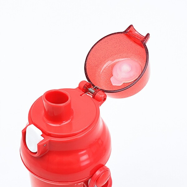 サンリオ ハローキティ × 不二家 ペコちゃん 直飲みプラワンタッチボトル 水筒 ランチ 日本製 Sanrio