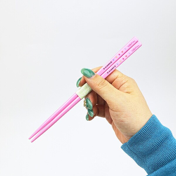 サンリオ ハローキティ 抗菌音の鳴らない箸箱セット ランチ カオハナシリーズ 日本製 Sanrio