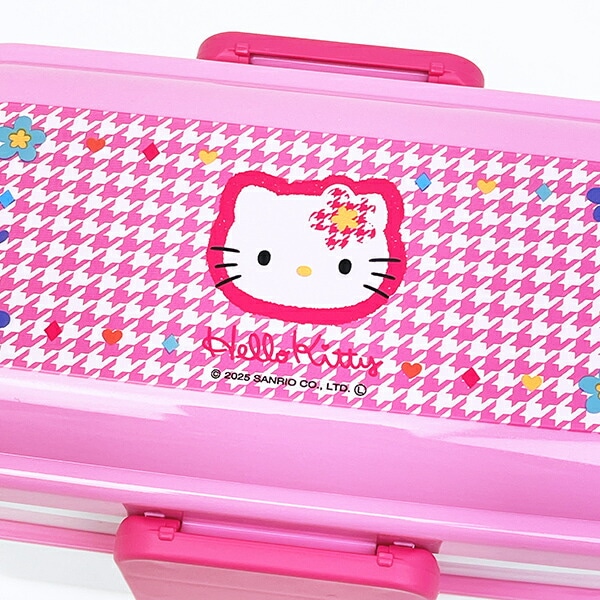 サンリオ ハローキティ 抗菌2段ふわっと弁当箱 ランチ カオハナシリーズ 日本製 Sanrio
