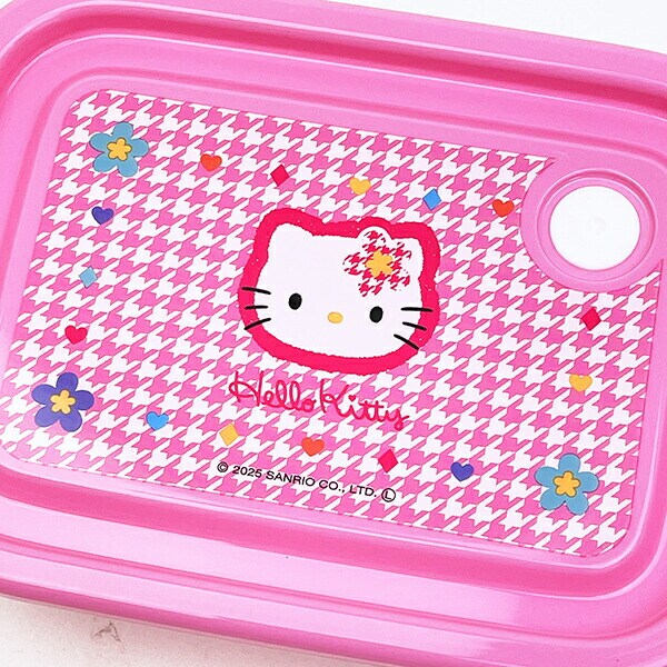 サンリオ ハローキティ 抗菌シールボックス(2P) カオハナ 日本製 ランチ Sanrio