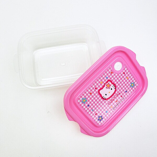 サンリオ ハローキティ 抗菌シールボックス(2P) カオハナ 日本製 ランチ Sanrio