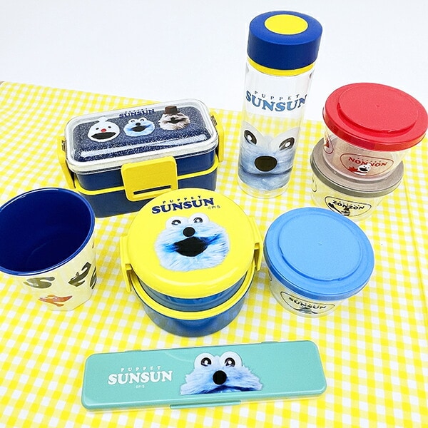 パペットスンスン 音の鳴らないコンビセット ランチ 日本製