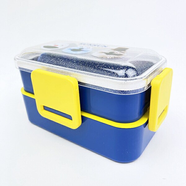 パペットスンスン 2段ふわっと弁当箱 ランチ 日本製