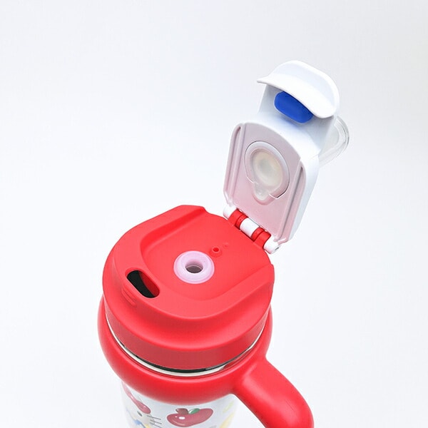 サンリオ ハローキティ ハンドル付2WAYストローステンレスタンブラー 水筒 ランチ Sanrio