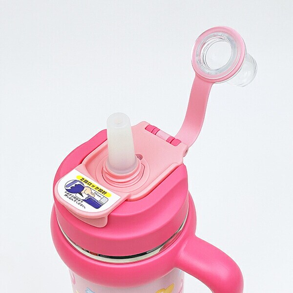 サンリオ マイメロディ ハンドル付2WAYストローステンレスタンブラー 水筒 ランチ Sanrio