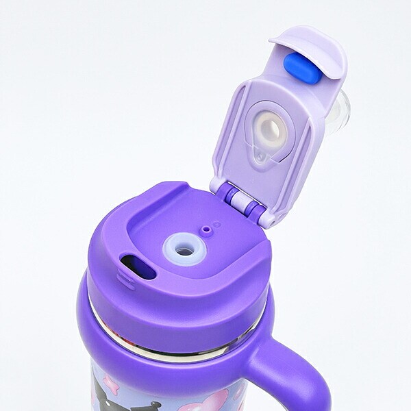 サンリオ クロミ ハンドル付2WAYストローステンレスタンブラー 水筒 ランチ Sanrio