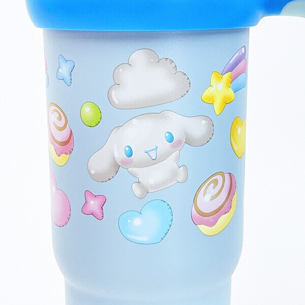 サンリオ シナモロール ハンドル付2WAYストローステンレスタンブラー 水筒 ランチ シナモン Sanrio