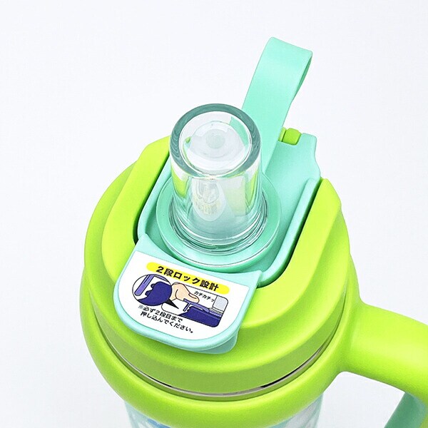 サンリオ ハンギョドン ハンドル付2WAYストローステンレスタンブラー 水筒 ランチ Sanrio