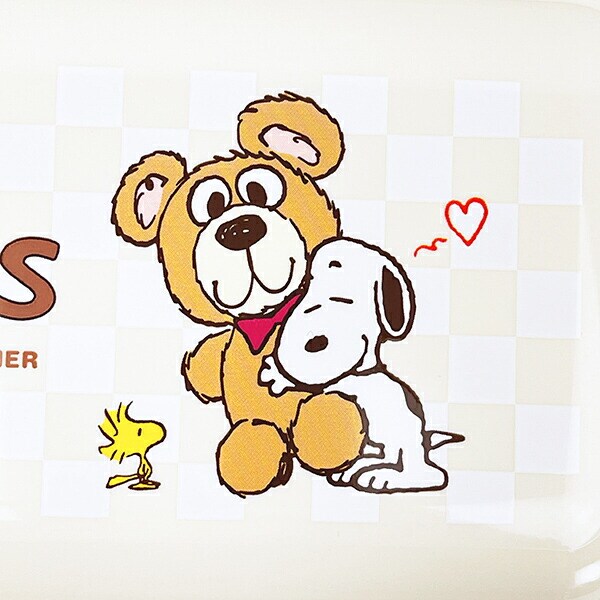 スヌーピー &ベア 2段ふわっと弁当箱 ランチ 日本製 SNOOPY