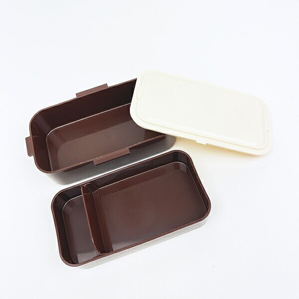 スヌーピー &ベア 2段ふわっと弁当箱 ランチ 日本製 SNOOPY