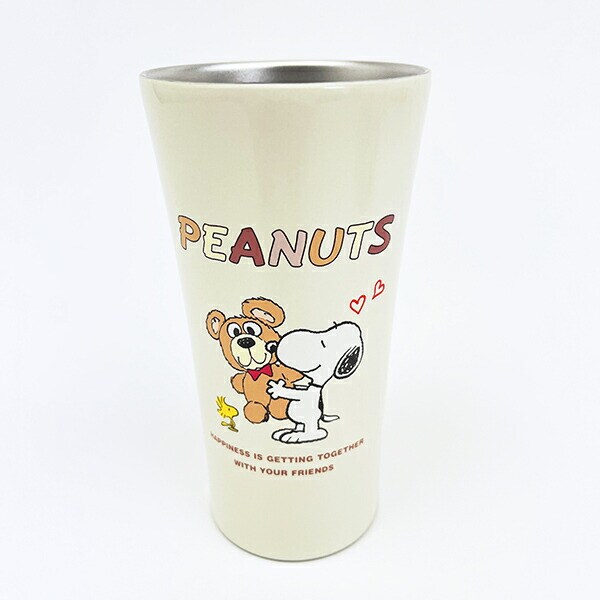 スヌーピー ＆ ベア 真空ステンレスタンブラー (L) コップ SNOOPY