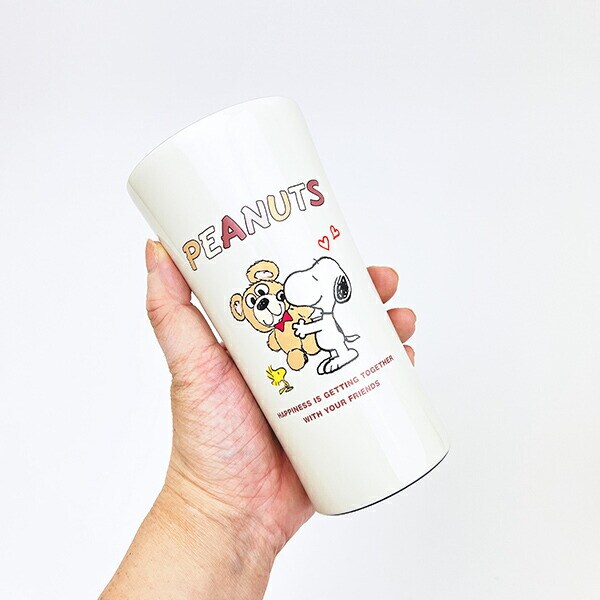 スヌーピー ＆ ベア 真空ステンレスタンブラー (L) コップ SNOOPY