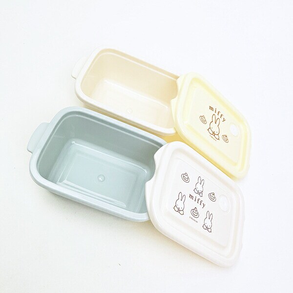 ミッフィー miffy シールボックス 300ml (2個入) お弁当箱 ランチ 日本製